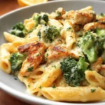 Creamy Broccoli and Chicken Penne