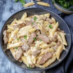 Creamy Steak Pasta
