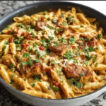 One Pot Cajun Chicken Alfredo