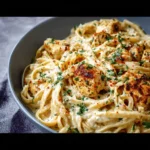One Pot Cajun Chicken Alfredo