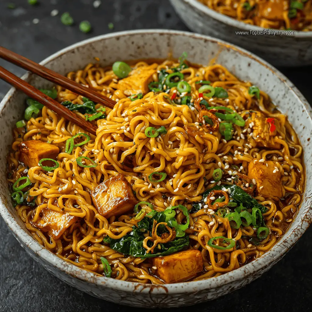 Saucy Ramen Noodles Vegan: Easy Comfort Food in Minutes