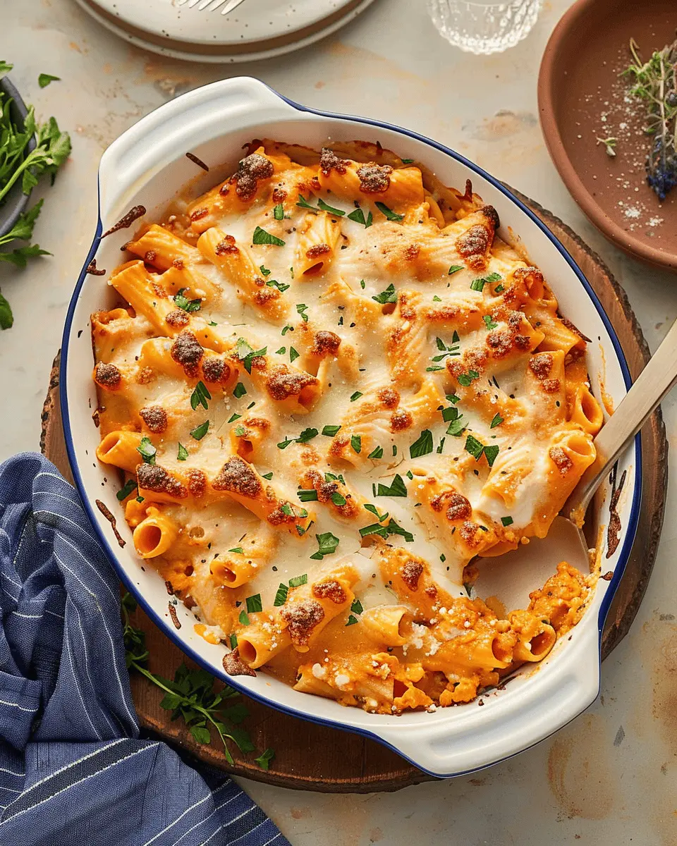 Cheesy Pumpkin Ricotta Pasta Bake: A Creamy, Comforting Delight