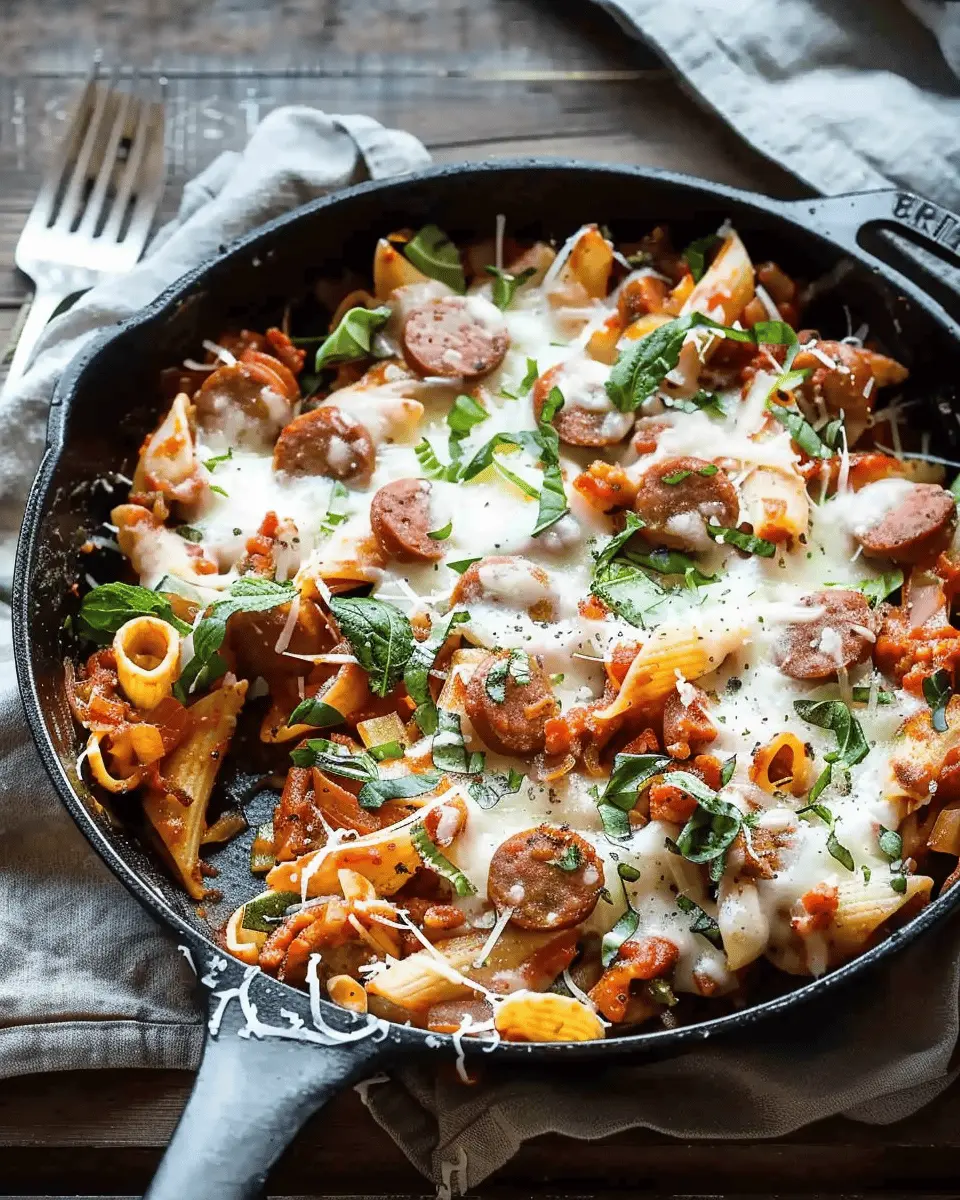 Sausage Pasta Skillet: Easy Comfort Food for Busy Weeknights