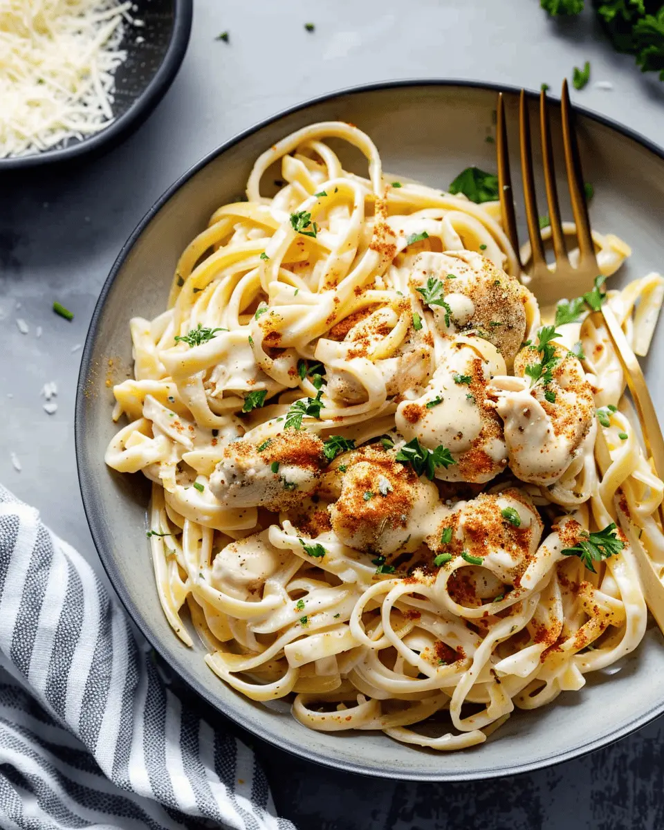 One Pot Cajun Chicken Alfredo: Easy and Indulgent Comfort Meal
