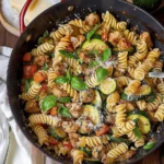 Chicken Zucchini Pasta Skillet