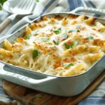 Chicken Alfredo Bake