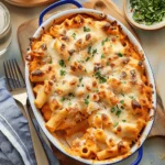 Cheesy Pumpkin Ricotta Pasta Bake