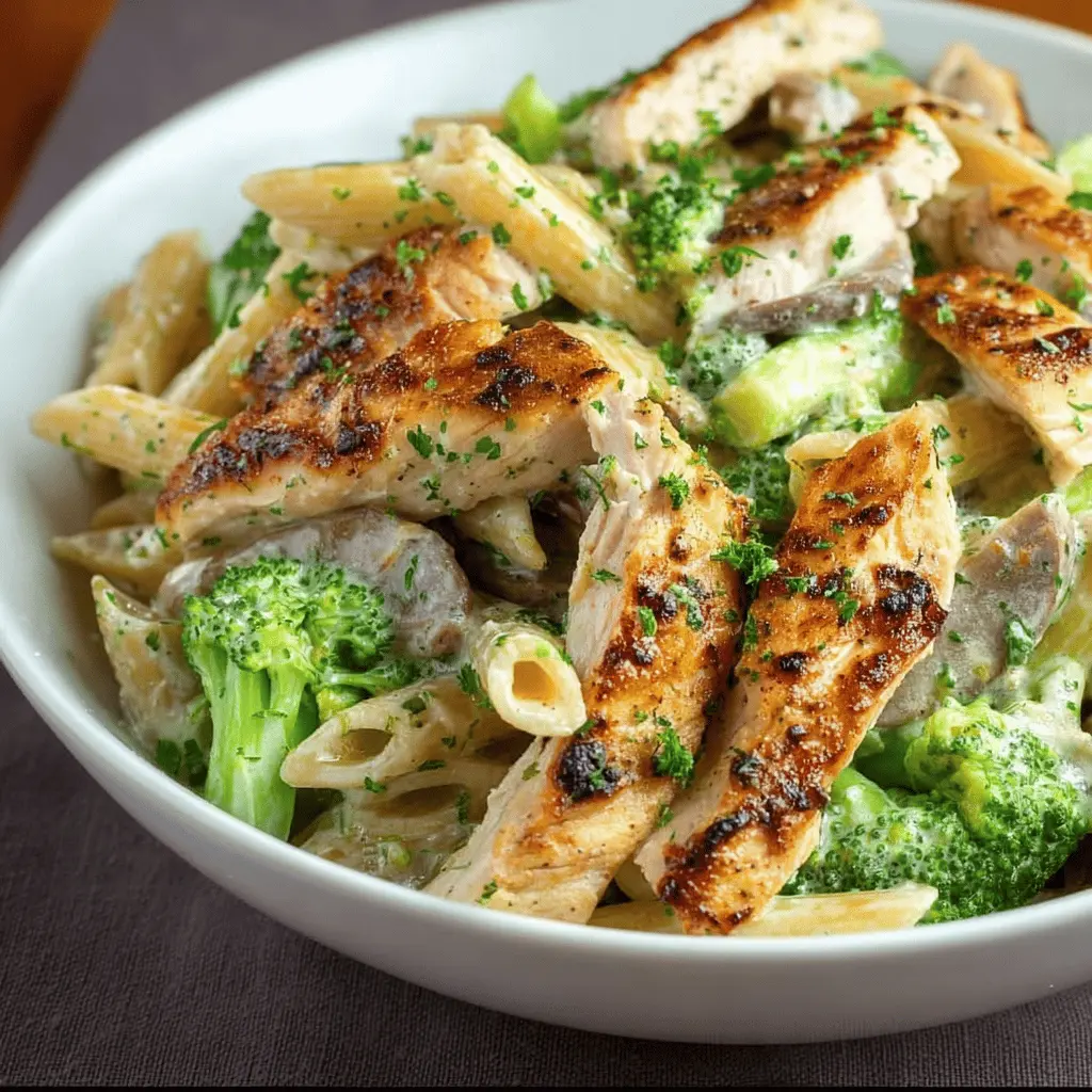 Chicken and Broccoli Penne Pasta: Easy, Flavorful Family Delight
