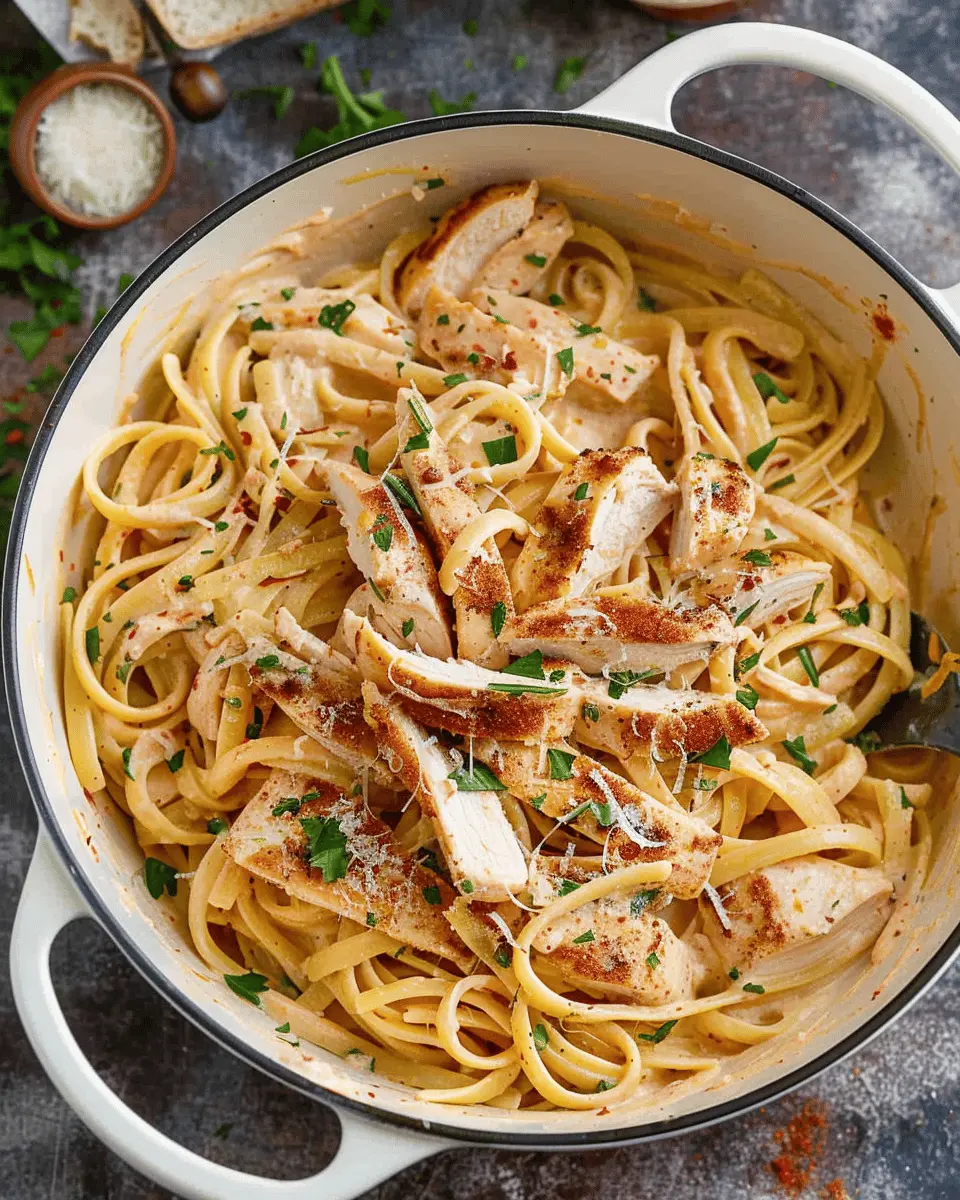 Creamy Cajun Chicken Pasta with Turkey Bacon: A Flavorful Escape
