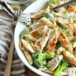 Creamy Broccoli and Chicken Penne