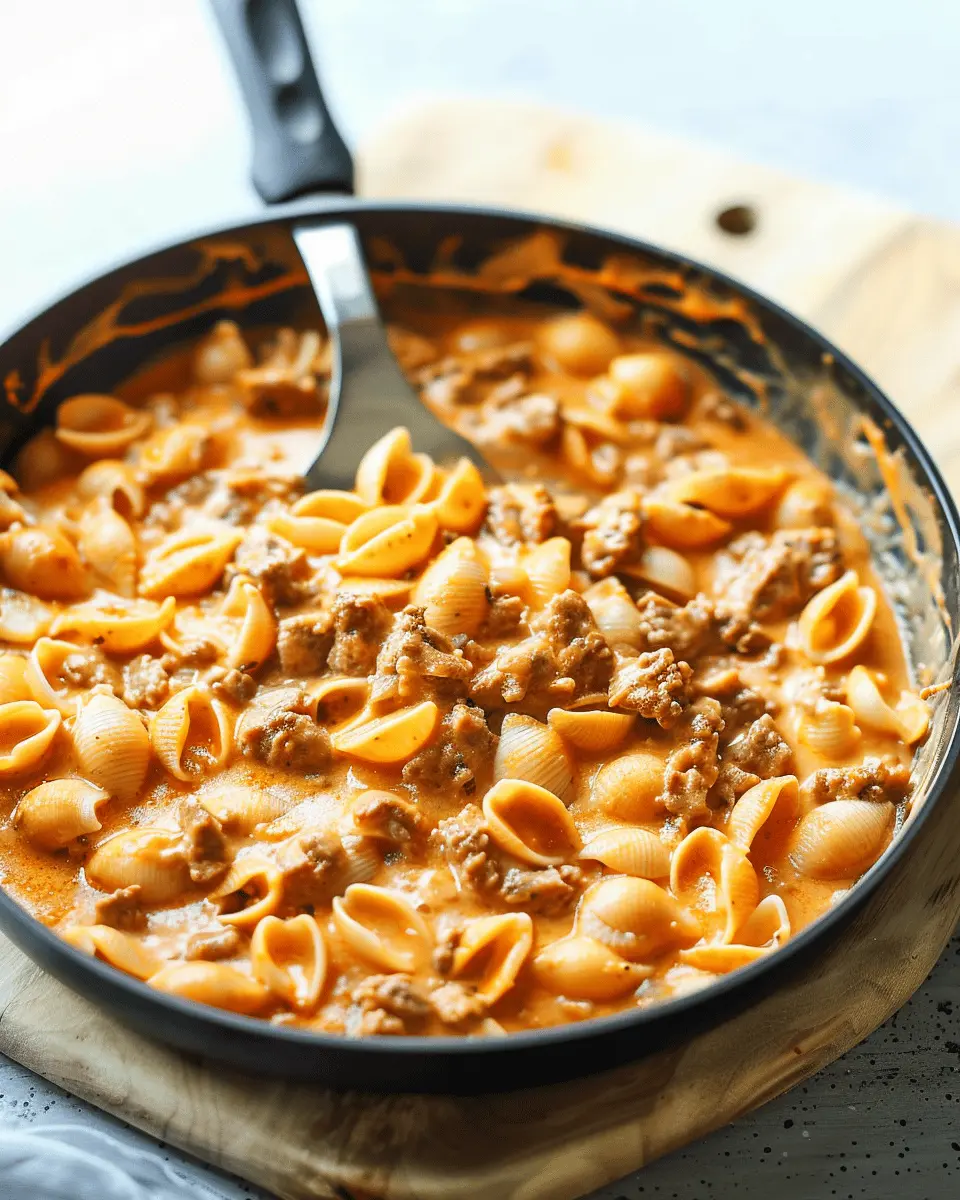 Creamy Beef and Shells: The Indulgent Comfort Food You Need