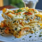 Butter Shrimp Scampi Lasagna