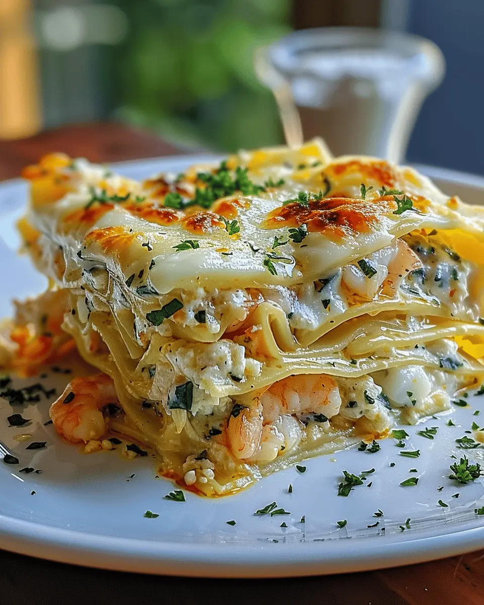 Butter Shrimp Scampi Lasagna: Easy Indulgence for Home Chefs