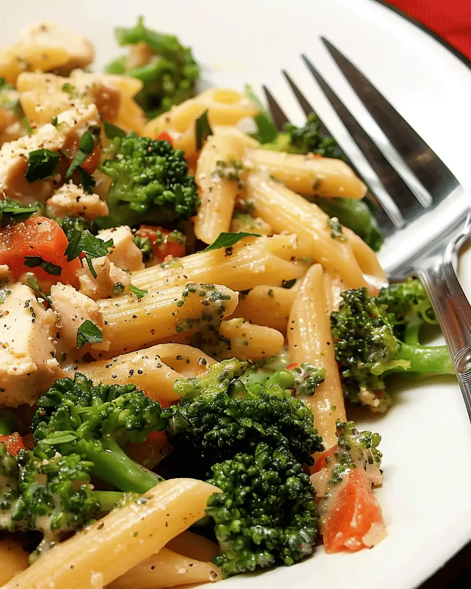 Creamy Broccoli and Chicken Penne: The Best Comfort Food Recipe