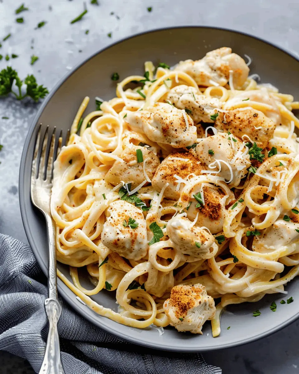 One Pot Cajun Chicken Alfredo: Easy Comfort Food for Busy Nights