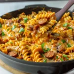 One Pot Cheesy Sausage Pasta