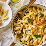 Chicken Alfredo Casserole