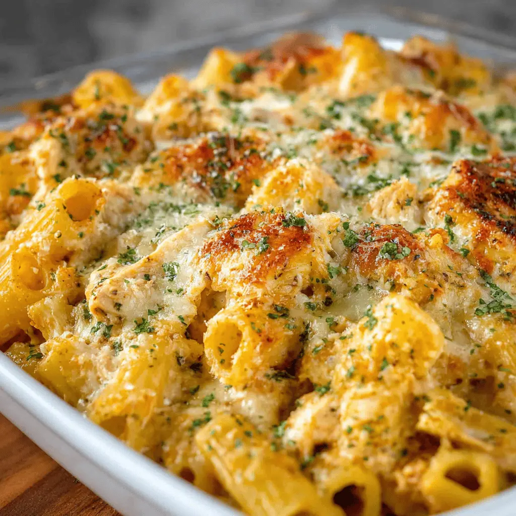 Cheesy Chicken Rigatoni: A Comforting Family Favorite Recipe
