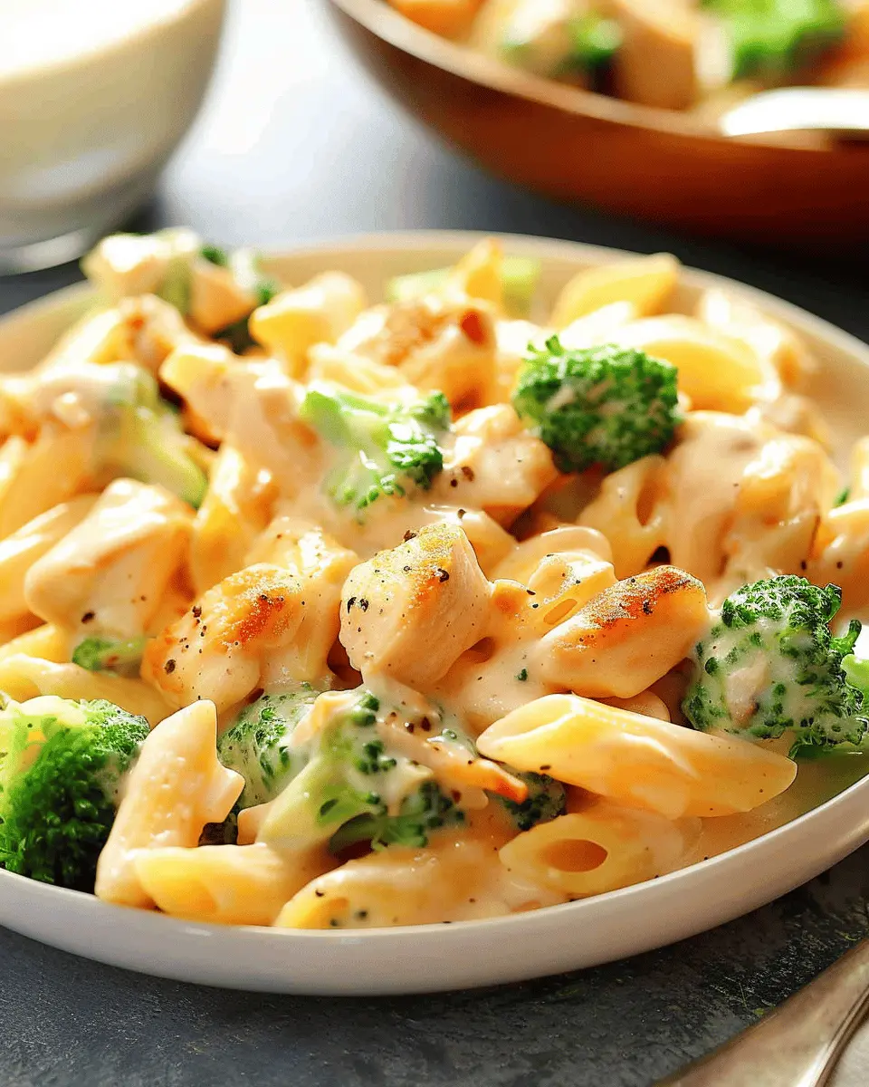 Creamy Broccoli and Chicken Penne: A Comforting Family Favorite