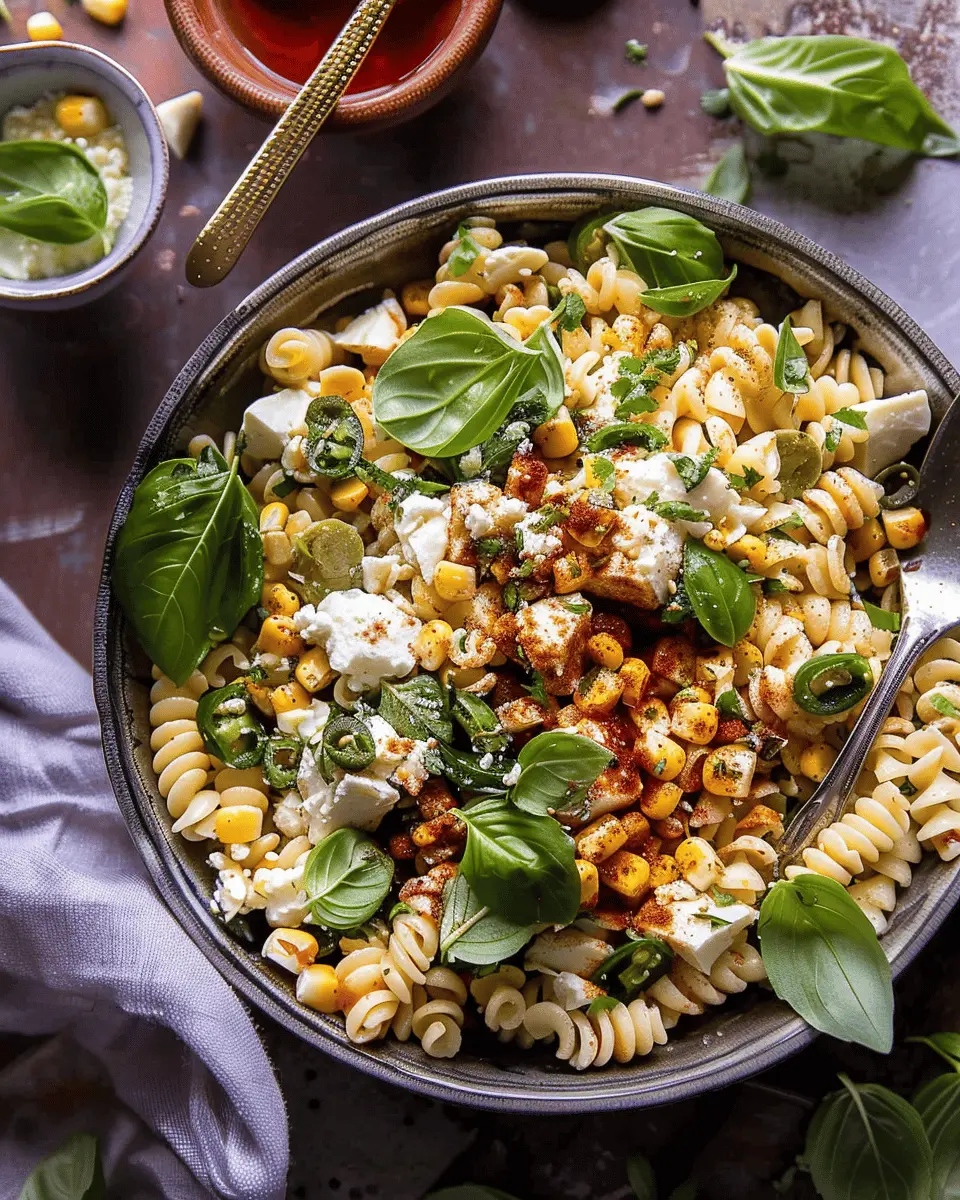 Mexican Street Corn Pasta Salad: Easy and Flavorful Twist