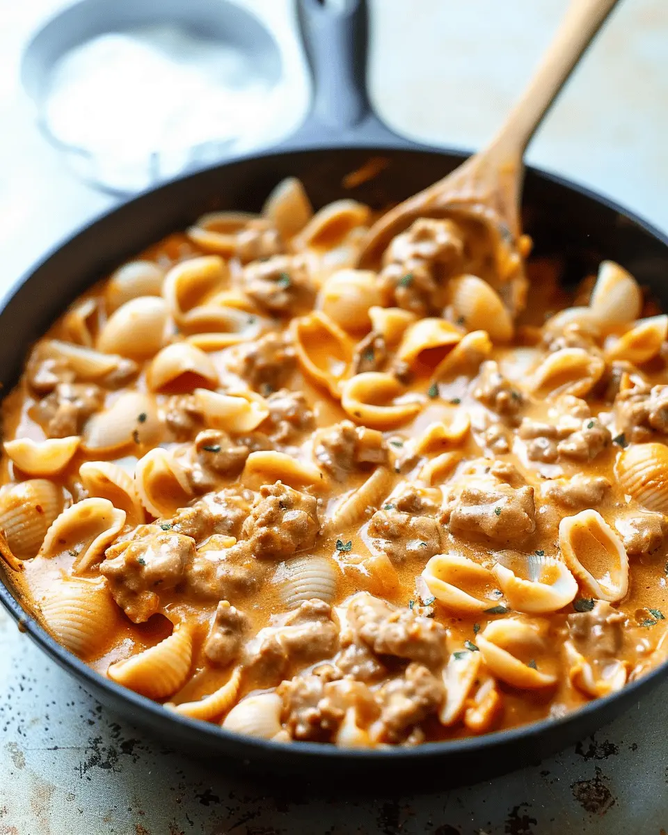 Creamy Beef and Shells: Easy Comfort Food for Any Day