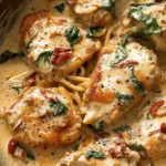 Creamy Chicken Pasta with Sun-dried Tomatoes