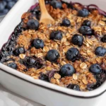 Blueberry Baked Oatmeal