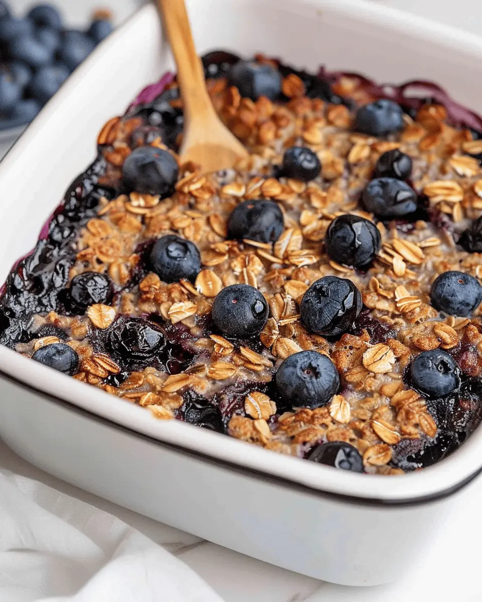 Blueberry Baked Oatmeal: Easy, Healthy Breakfast Delight