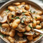 Cozy White Bean Mushroom Stew