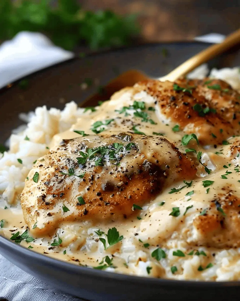 Creamy Smothered Chicken And Rice: Your New Favorite Comfort Dish