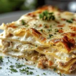 Creamy White Lasagna Delight