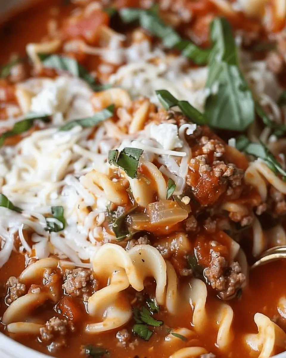 Easy Lasagna Soup Recipe: A Cozy, Indulgent Twist for Dinner