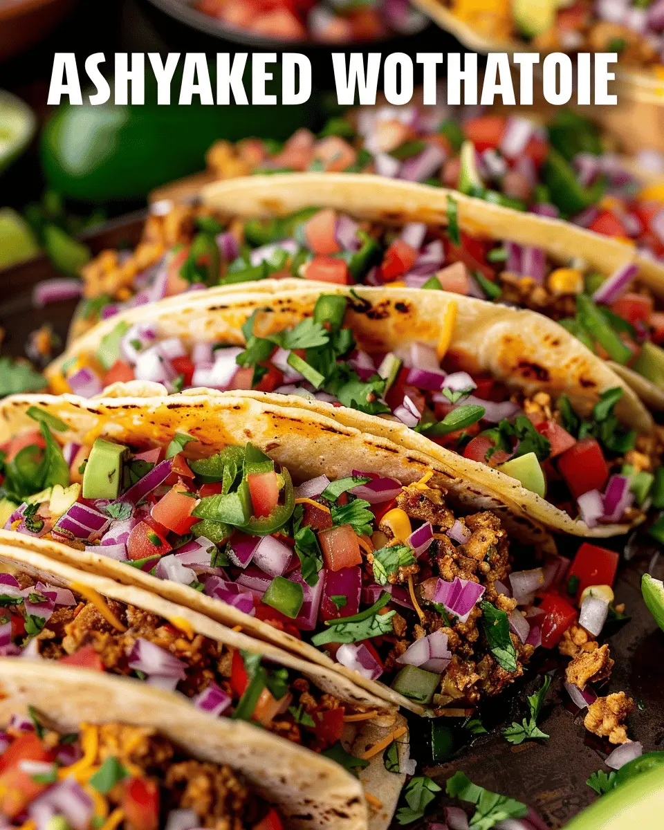 Easy Vegan Tacos: A Flavorful Twist for Delicious Home Cooking