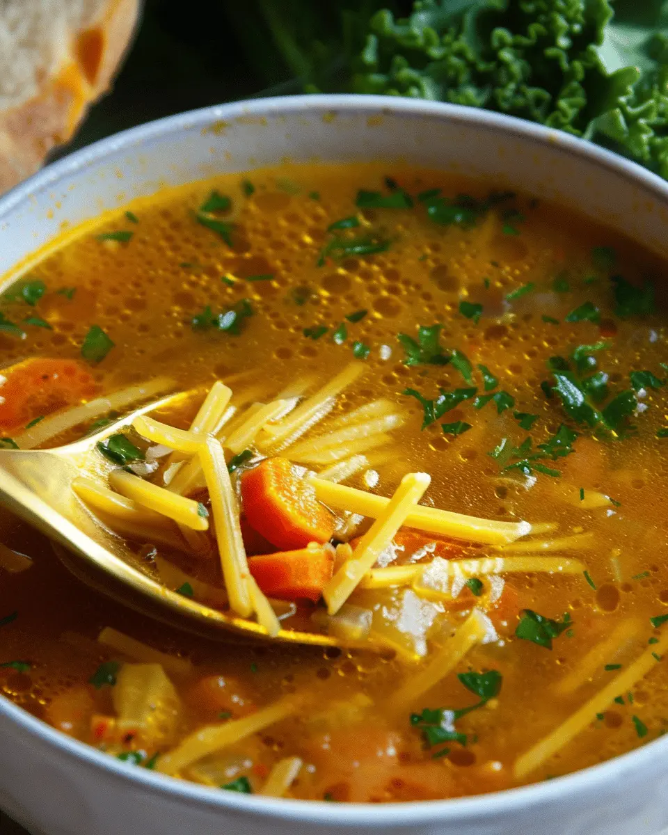 Hidden Veggie Soup: A Cozy Bowl of Wholesome Goodness
