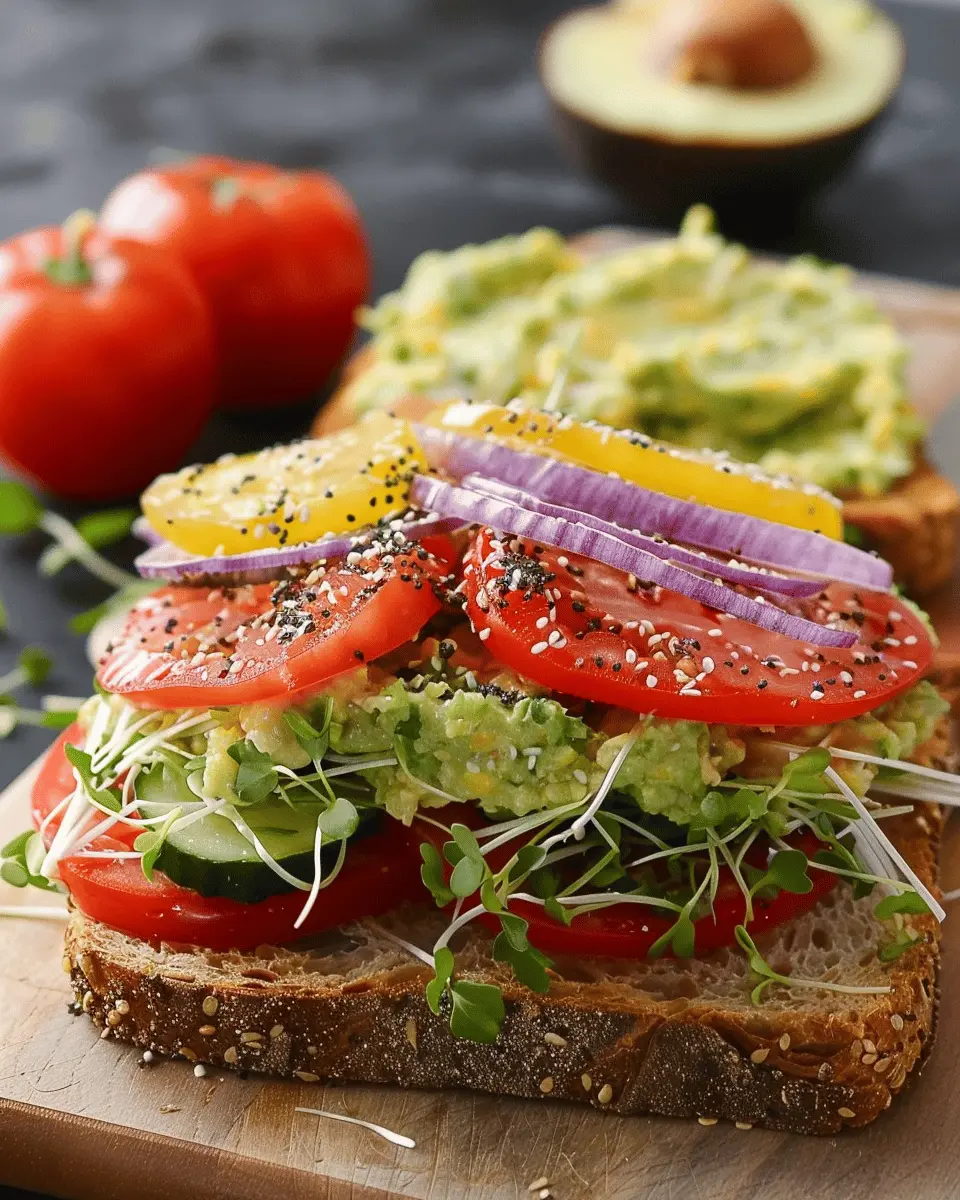 Loaded Veggie Sandwich: The Best Recipe for Healthy Indulgence