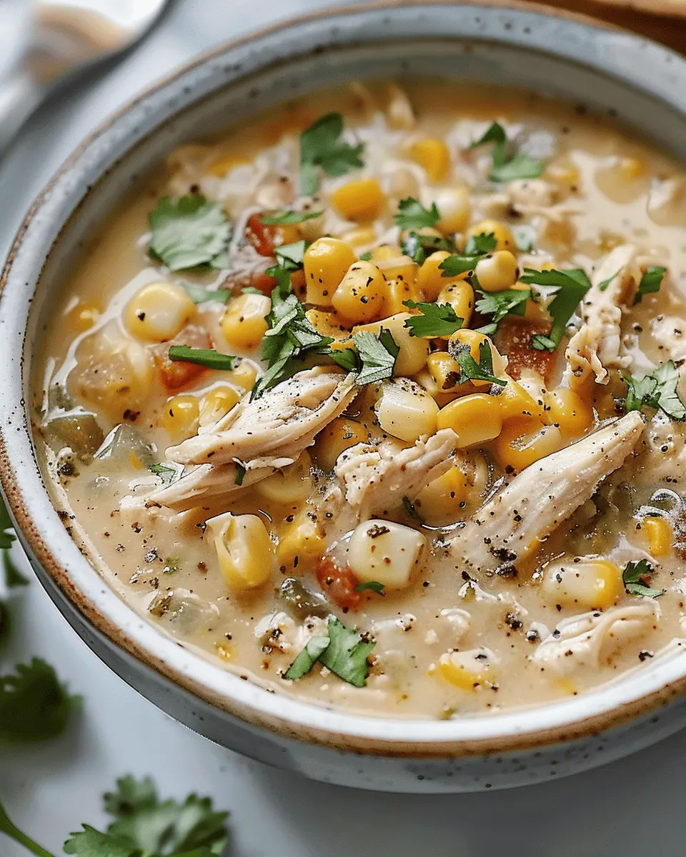 Mexican Street Corn White Chicken Chili Recipe: Easy & Flavorful Comfort