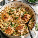 One Pot Chicken Orzo