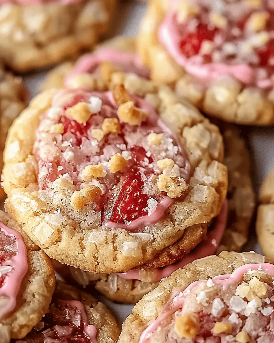 Strawberry Crunch Cookies: Easy Recipe for Sweet Indulgence