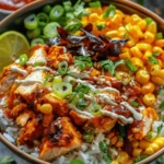 Easy Street Corn Chicken Rice Bowl