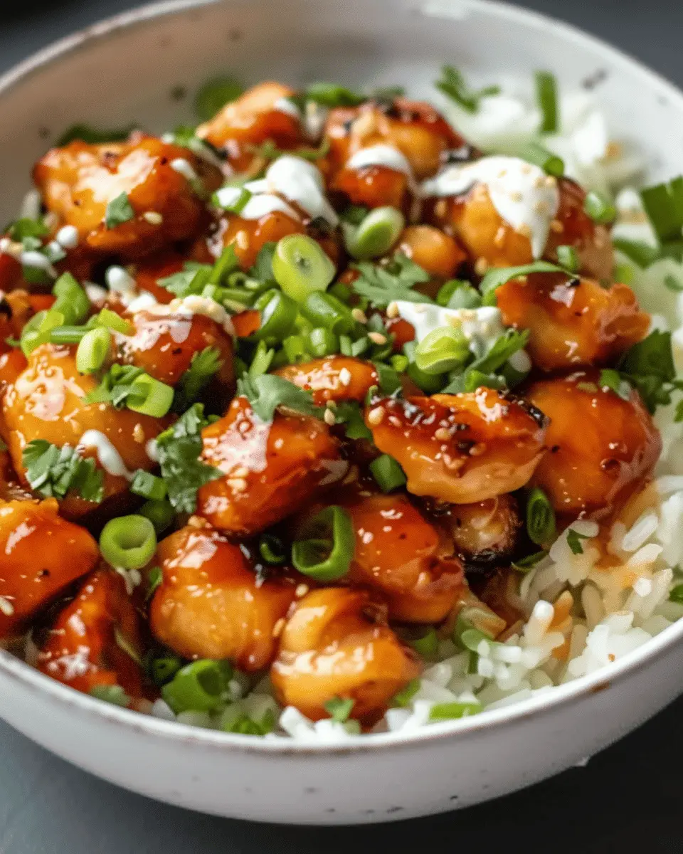 Hot Honey Chicken Bowl: The Best Comfort Food You’ll Crave