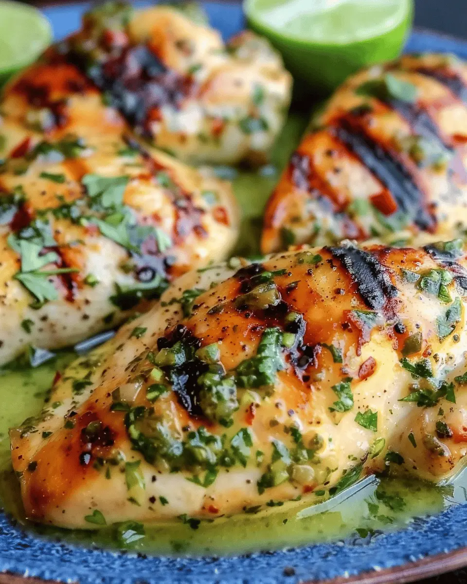Grilled Salsa Verde Pepper Jack Chicken: Juicy Flavor Explosion