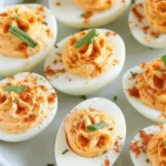 Pumpkin Deviled Eggs
