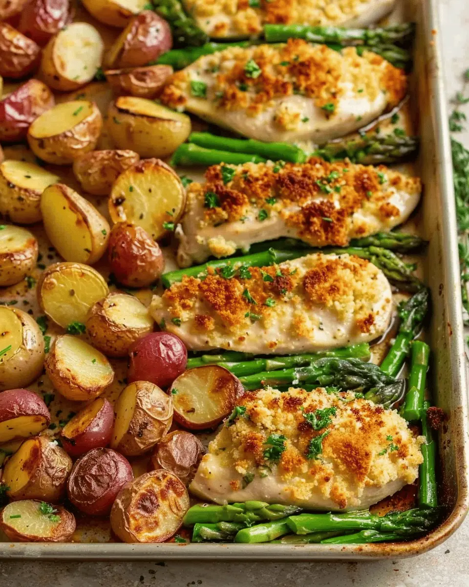 Parmesan Crusted Chicken: Easy Sheet Pan Dinner for Busy Nights