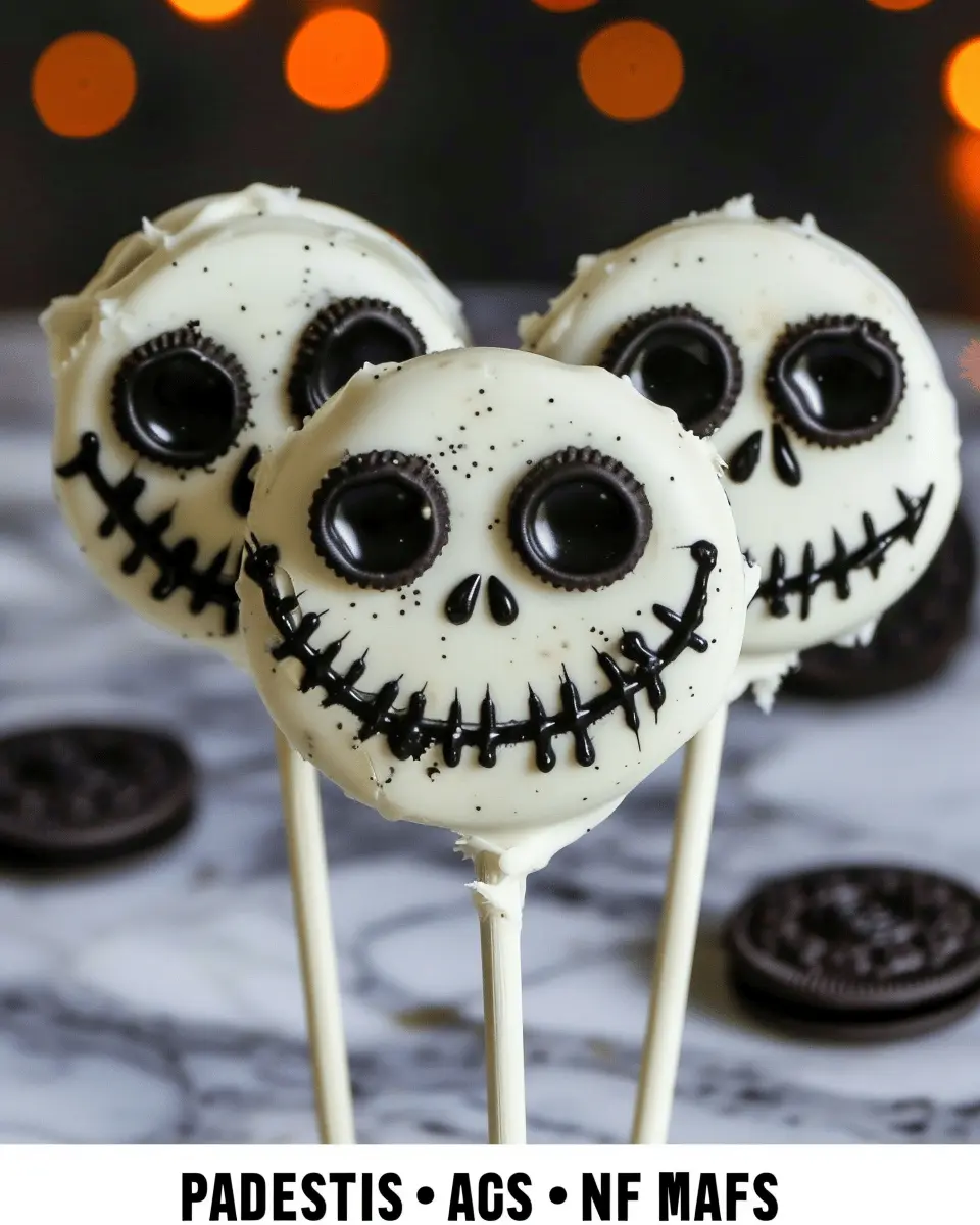 Jack Skellington Oreo Pops: Easy Halloween Treats for All Ages