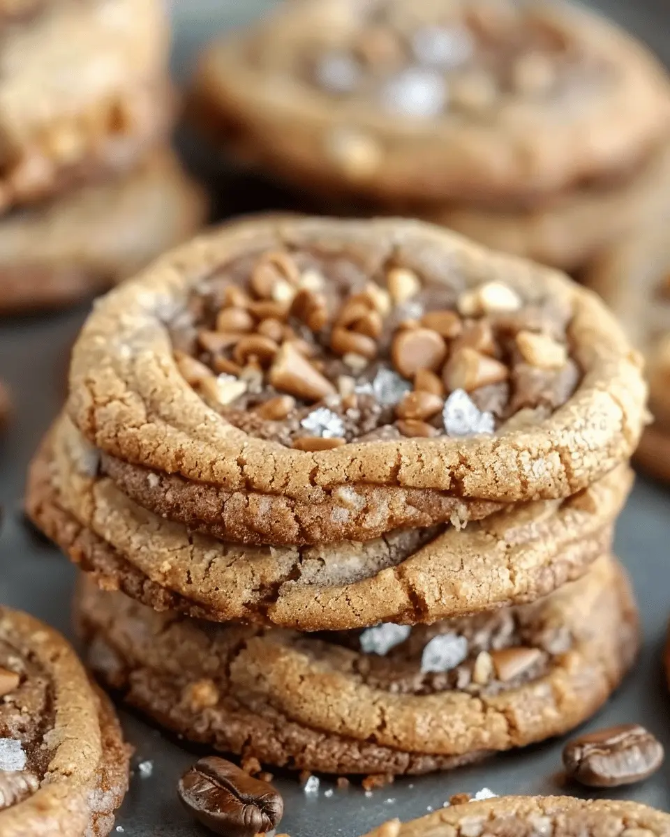 Brown Butter Coffee Toffee Cookies: The Ultimate Indulgent Treat