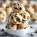 Greek Yogurt Cookie Dough Bites