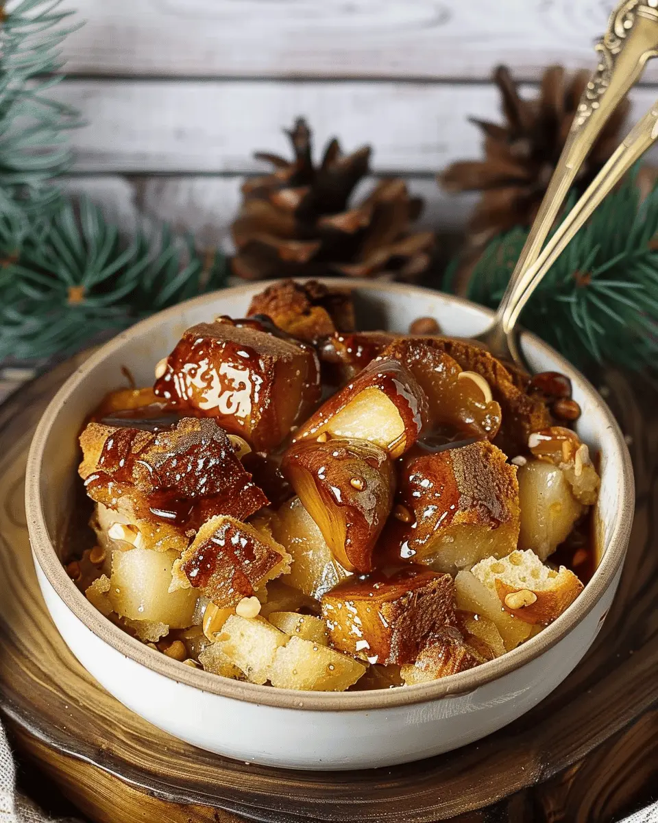 Cardamom Pear Bread Pudding: The Best Comforting Dessert Ever