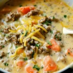 Cheeseburger Soup