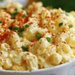 Deviled Egg Macaroni Salad
