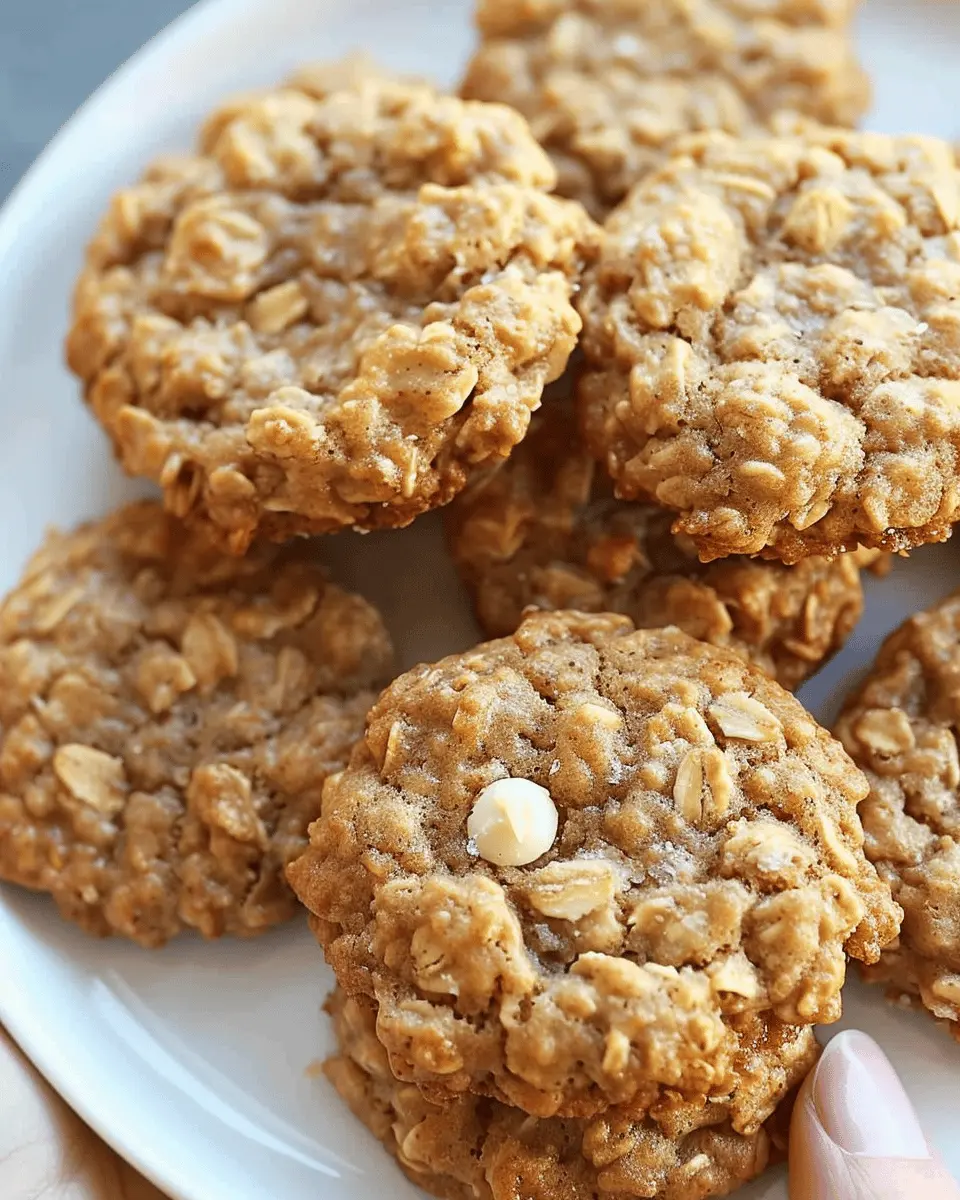 Peanut Butter Oatmeal Cookies: Easy, Irresistibly Chewy Delights